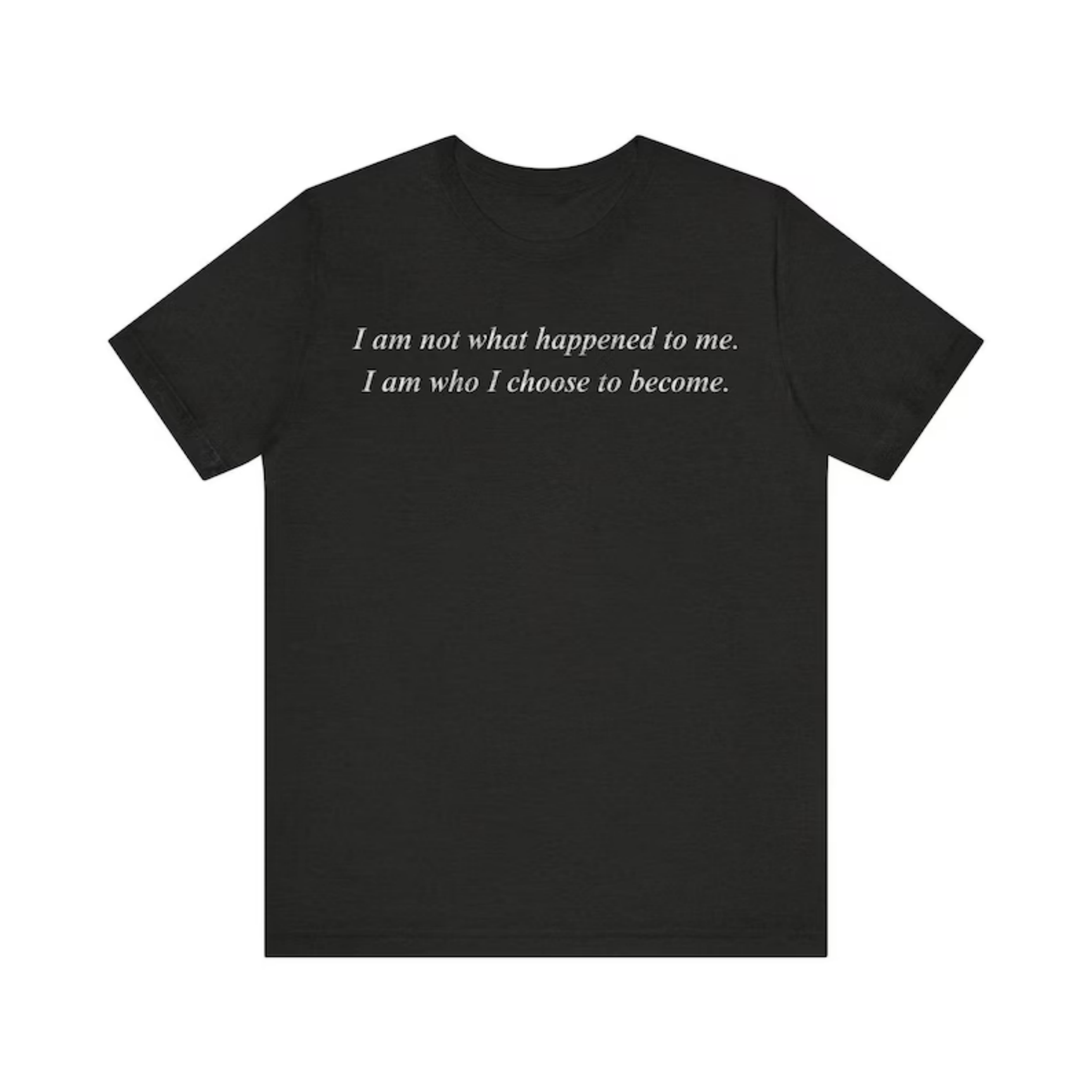 Women Accessories Quotes - Unisex Inspir Quotes Letter Print T‑Shirt