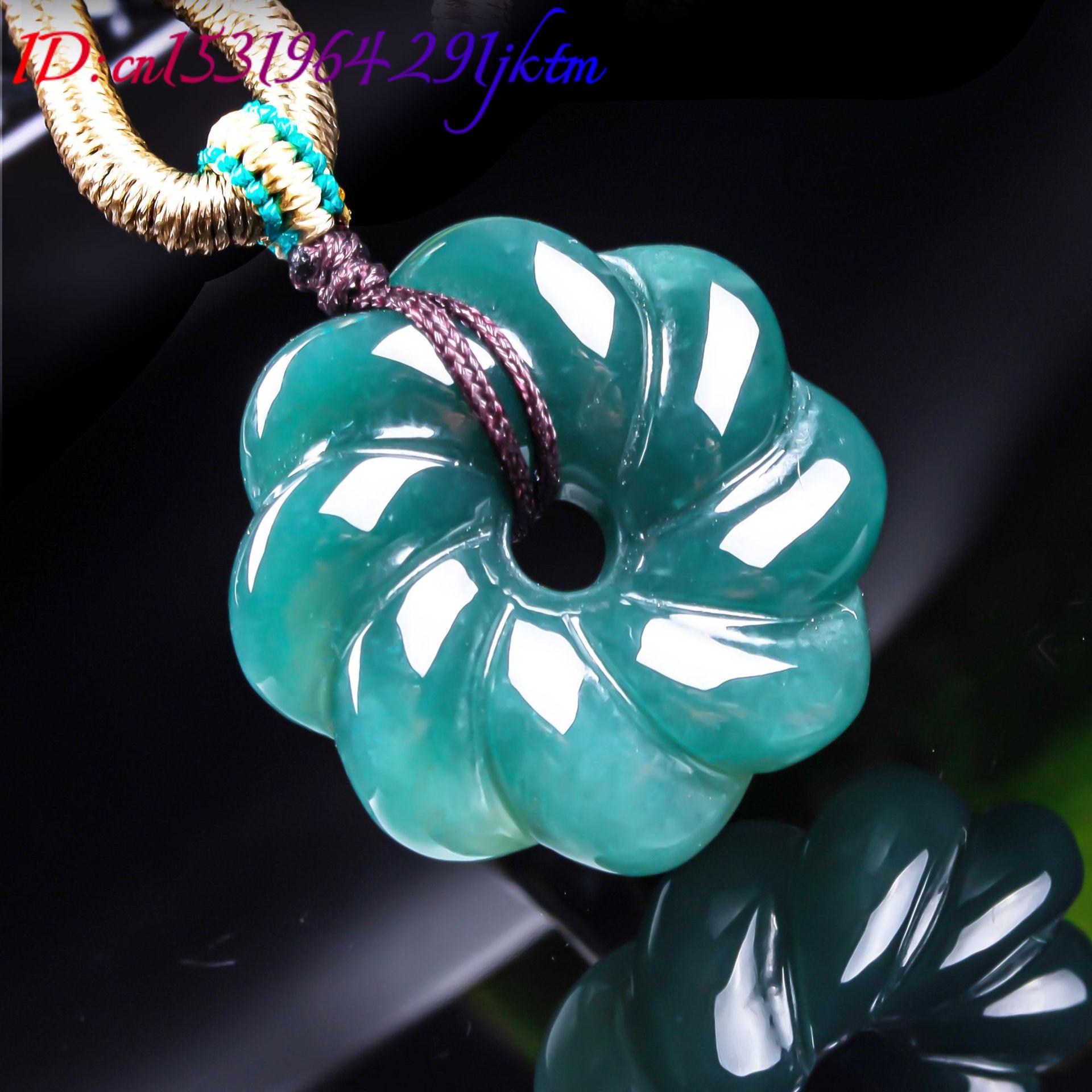 Natural Burmese Jadeite Flower - Women'S Accessories review and price