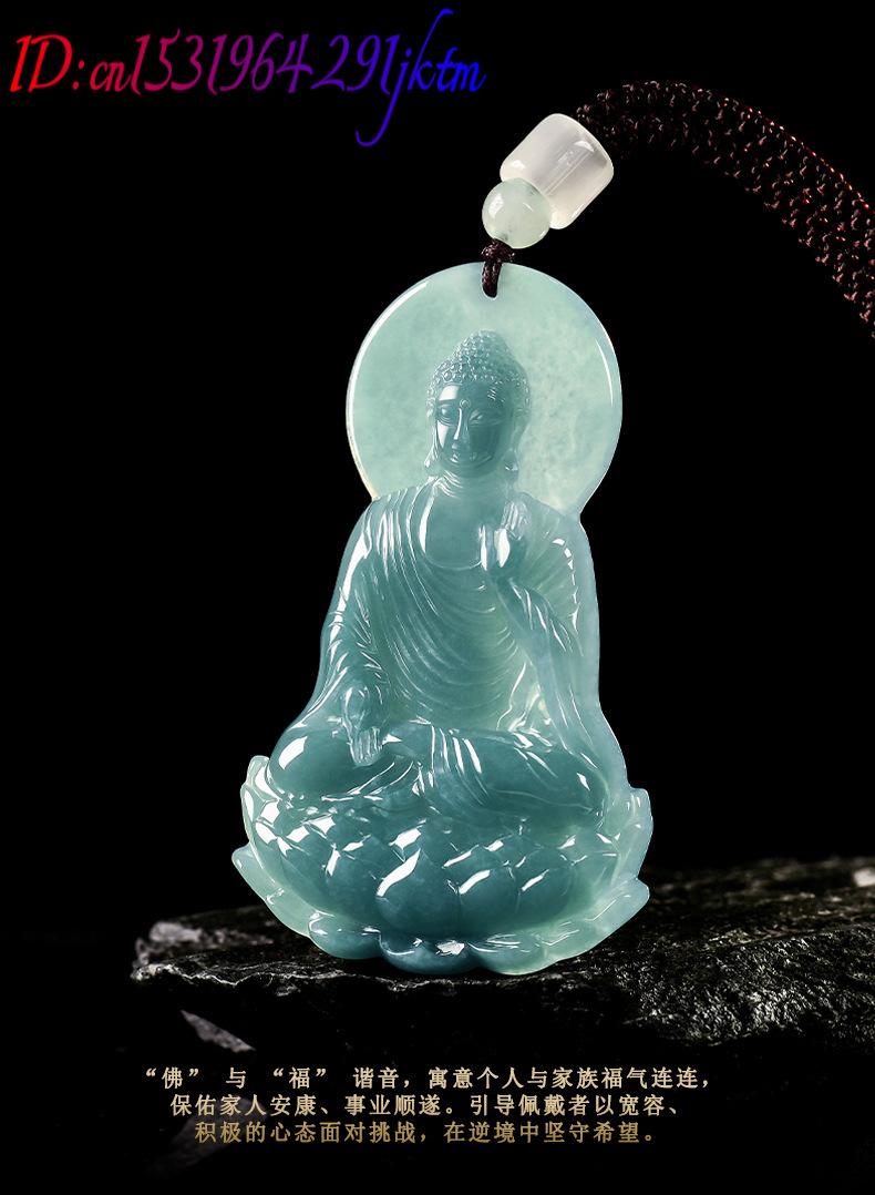 Natural Burmese Jadeite Buddha - Women'S Accessories review and price