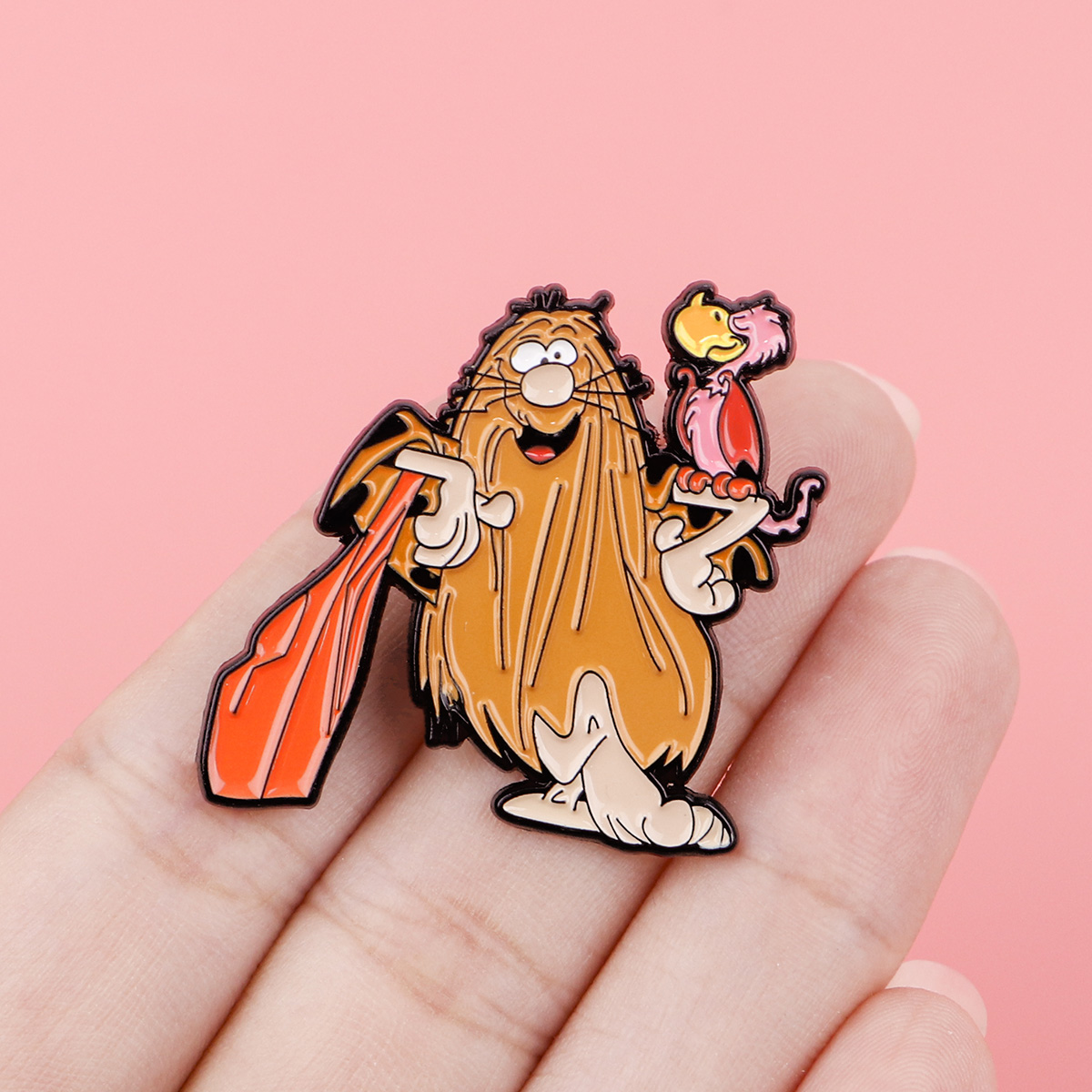 Funny Alien Enamel Pin Cartoon - Women Accessories Picture review and price