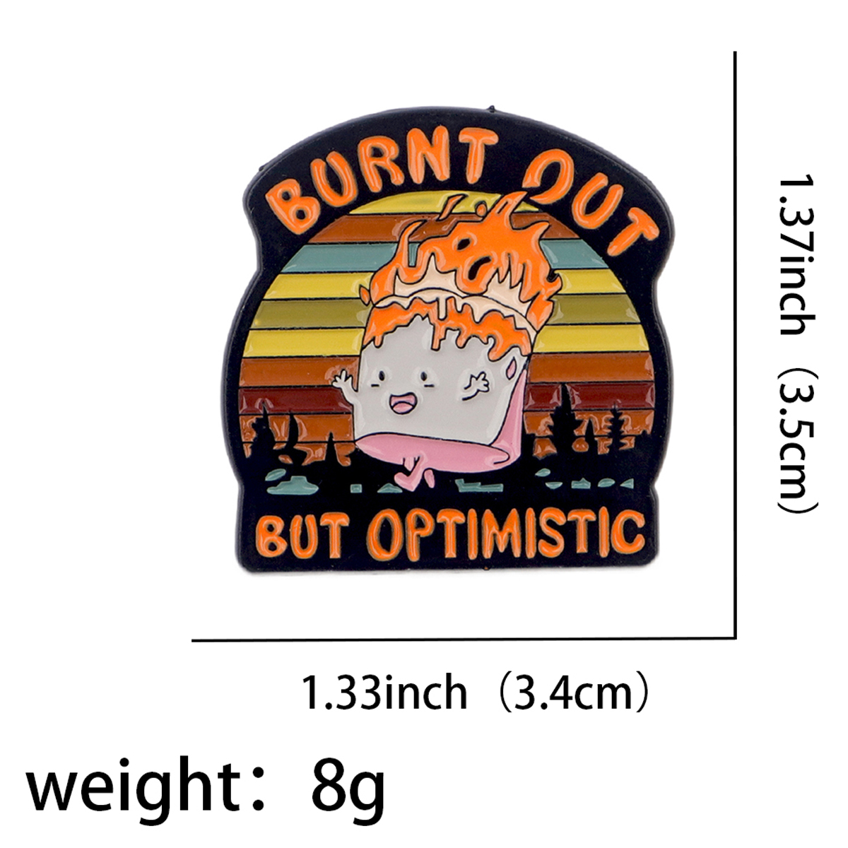 Fire Badges Enamel Pin Brooche - Women Accessories Quotes review and price