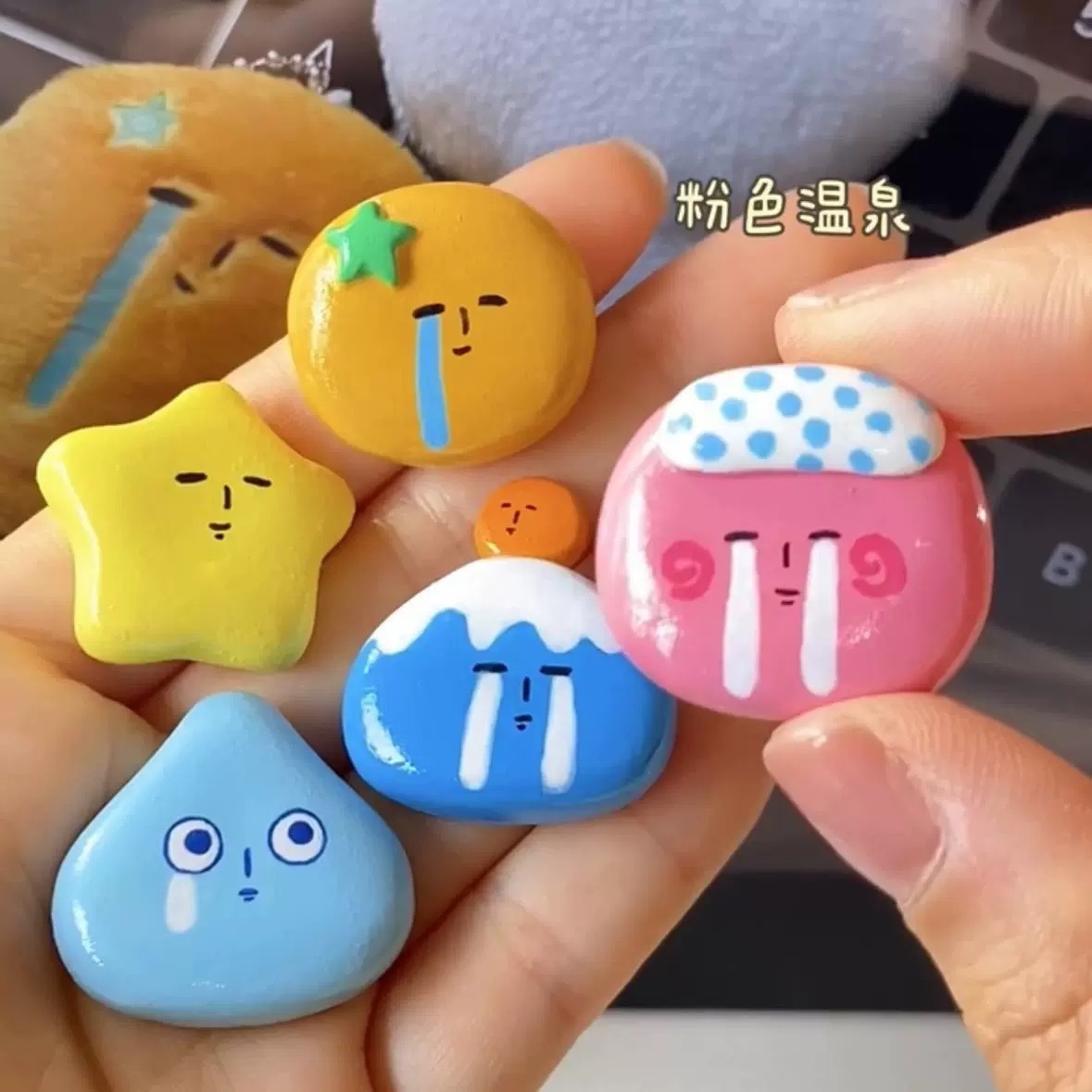 INS Crying Face Hairclips Cart - Women Accessories Dropshipping review and price
